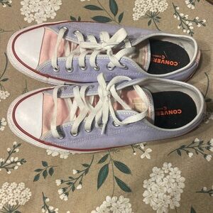 Pink and purple Converse Women’s 8.5